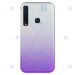 قاب ژله ای اکلیلی سامسونگ Glitter Gradient Color Alkyd Jelly Case Samsung Galaxy A9 2018
