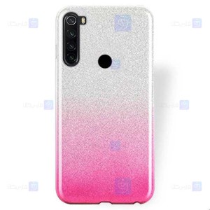 قاب ژله ای اکلیلی شیائومی Glitter Gradient Color Alkyd Jelly Case Xiaomi Redmi Note 8T