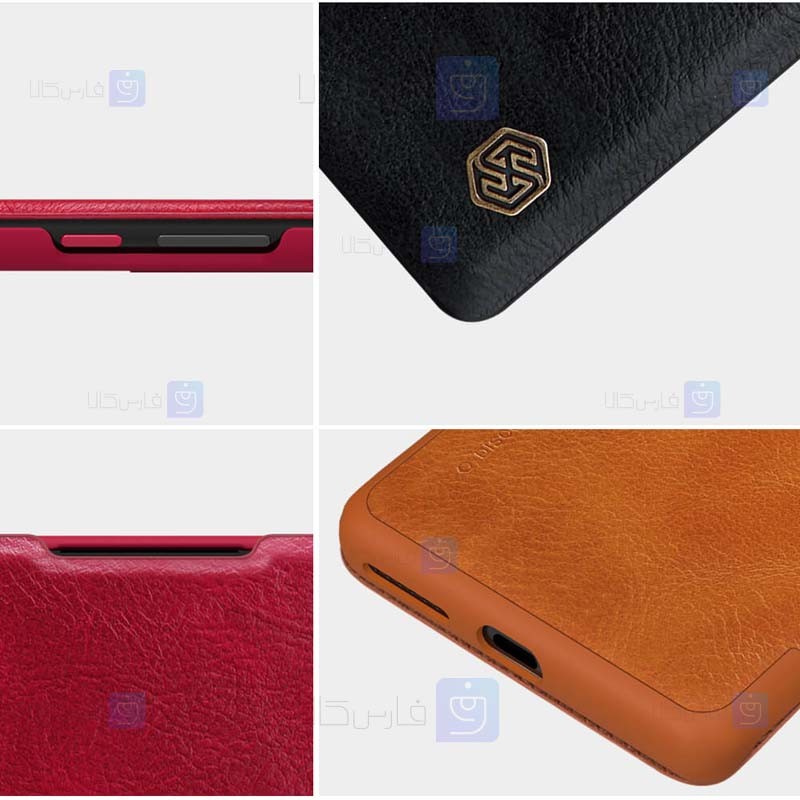 کیف محافظ چرمی نیلکین هواوی Nillkin Qin Case For Huawei Mate 40 Pro