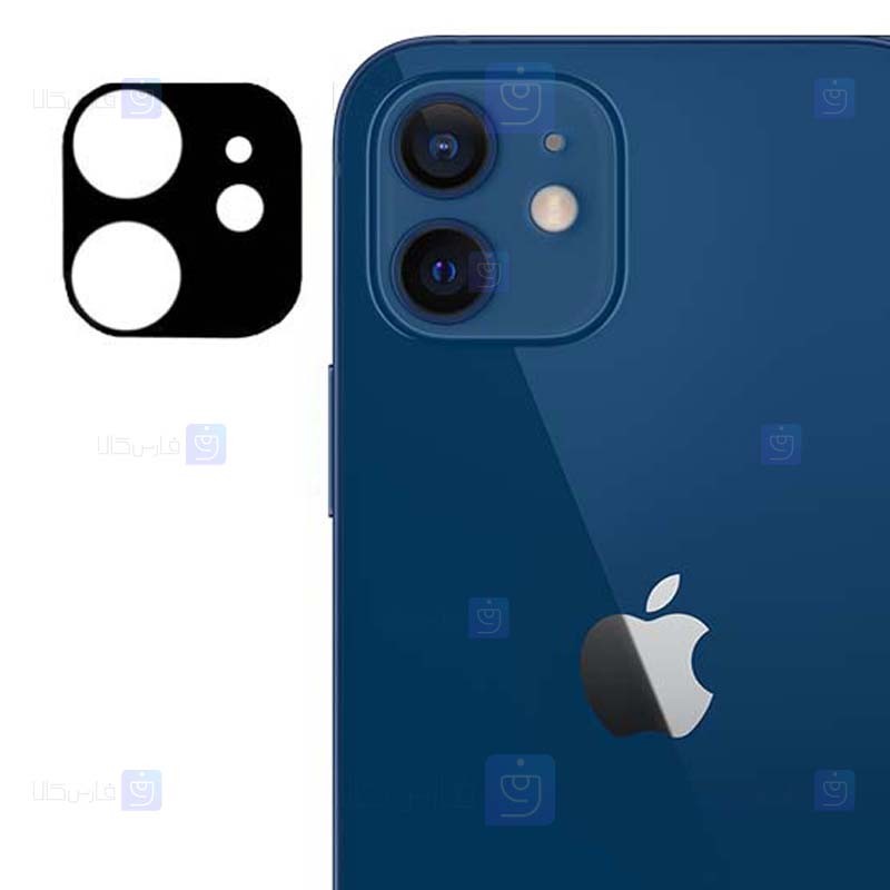 محافظ لنز فلزی دوربین موبایل اپل Alloy Lens Cap Protector For Apple iPhone 12 mini