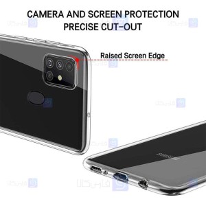 قاب محافظ شیشه ای- ژله ای سامسونگ Belkin Transparent Case For Samsung Galaxy A21s