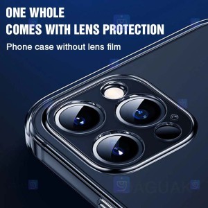 قاب محافظ ژله ای 5 گرمی با محافظ لنز آیفون Clear Jelly Case With lens Protector For Apple iPhone 12 Pro Max