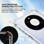 قاب محافظ ژله ای کپسول دار 5 گرمی هواوی Clear Tpu Air Rubber Jelly Case For Huawei Mate 40 Pro