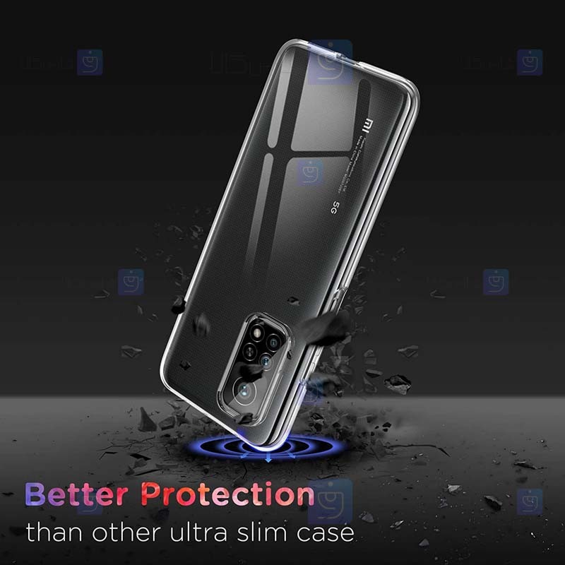 قاب محافظ ژله ای 5 گرمی کوکو شیائومی Coco Clear Jelly Case For Xiaomi Mi 10T 5G