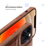 قاب محافظ چرمی نیلکین اپل Nillkin Aoge Leather Case Apple iPhone 12 Pro
