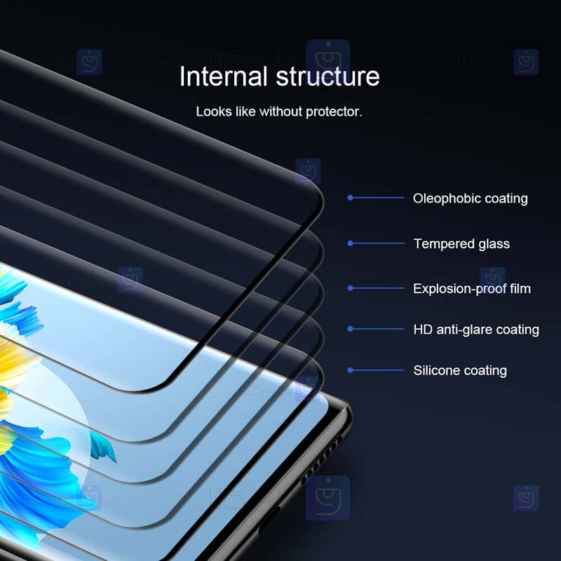 محافظ صفحه نمایش شیشه ای نیلکین هواوی Nillkin CP+ Max Glass For Huawei Mate 40 Pro