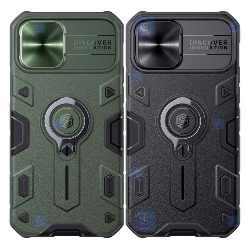 قاب محافظ نیلکین بدون برش لوگو اپل Nillkin CamShield Armor without LOGO cutout Case Apple iPhone 12 Pro Max