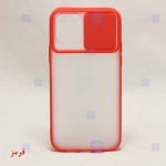 قاب محافظ مات با محافظ لنز آیفون Transparent Hybrid Matte Cam Protector Case for Apple iPhone 12 Pro