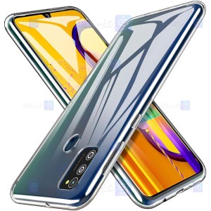 قاب محافظ شیشه ای- ژله ای سامسونگ Belkin Transparent Case For Samsung Galaxy M21