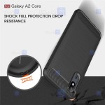 قاب محافظ ژله ای سامسونگ Fiber Carbon Rugged Armor Case For Samsung Galaxy A2 Core