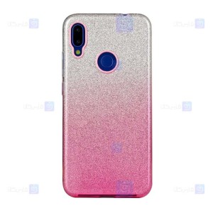 قاب ژله ای اکلیلی شیائومی Glitter Gradient Color Alkyd Jelly Case Xiaomi Redmi Note 7s