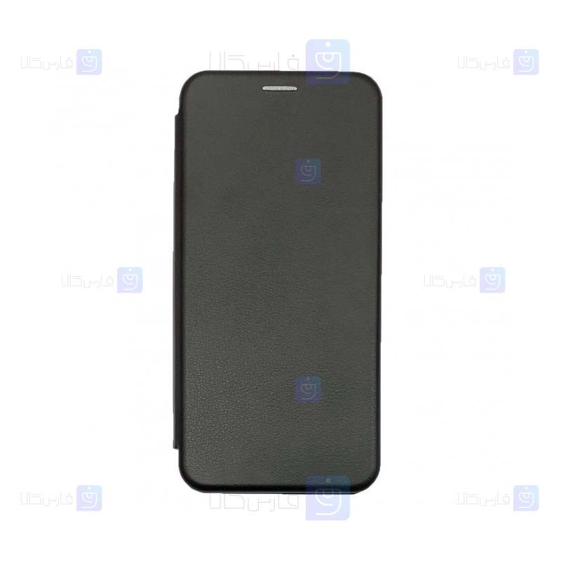 کیف محافظ چرمی هواوی Leather Standing Magnetic Cover For Huawei Mate 20 Lite