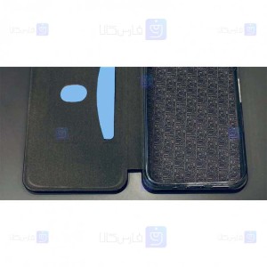 کیف محافظ چرمی سامسونگ Leather Standing Magnetic Cover For Samsung Galaxy A12