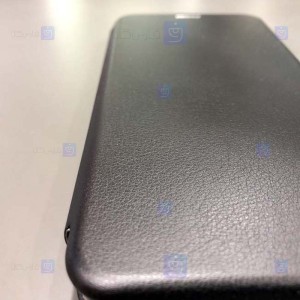 کیف محافظ چرمی سامسونگ Leather Standing Magnetic Cover For Samsung Galaxy A12