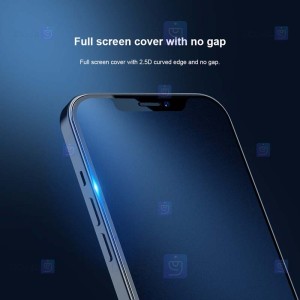 گلس مات تمام صفحه تمام چسب نیلکین آیفون Nillkin Fog Mirror Matte Glass For Apple iPhone 12 Pro Max