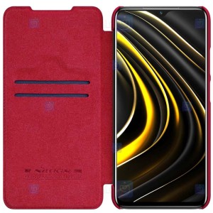 کیف محافظ چرمی نیلکین شیائومی Nillkin Qin Case For Xiaomi Poco M3