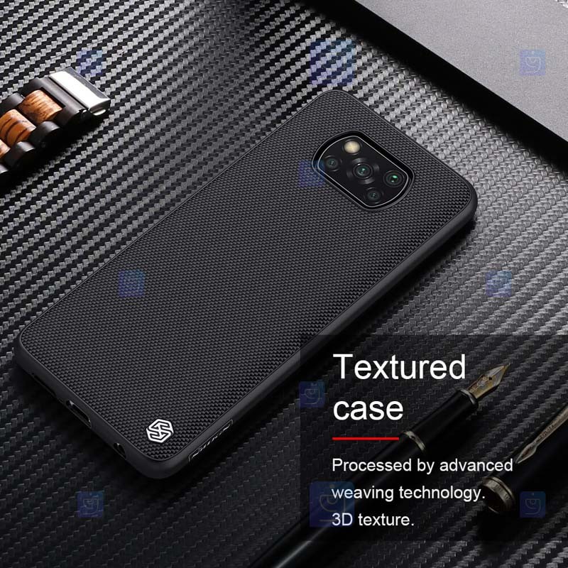 قاب محافظ نیلکین شیائومی Nillkin Textured nylon fiber Case Xiaomi Poco X3 NFC