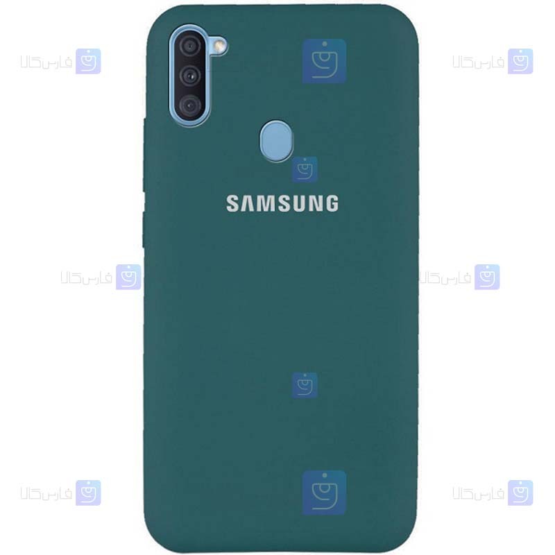 قاب محافظ سیلیکونی سامسونگ Silicone Case For Samsung Galaxy M11