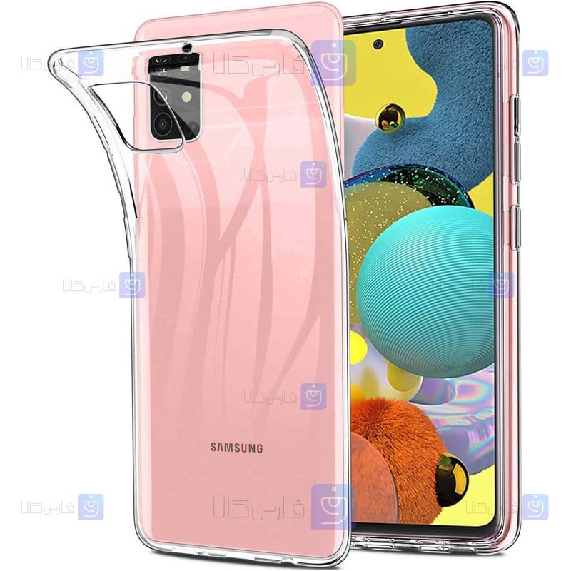 قاب محافظ ژله ای 5 گرمی کوکو سامسونگ COCO Clear Jelly Case For Samsung Galaxy A51 5G