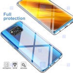 قاب محافظ ژله ای با محافظ لنز شیائومی Clear Jelly Case With lens Protector For Xiaomi Poco X3 NFC