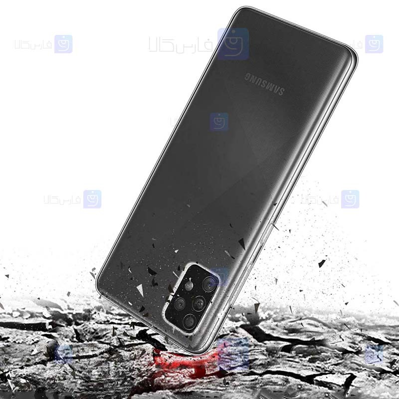 قاب محافظ ژله ای 5 گرمی کوکو سامسونگ Coco Clear Jelly Case For Samsung Galaxy A52