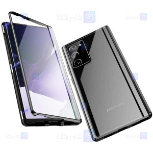 قاب محافظ مگنتی سامسونگ Glass Magnetic 360 Case Samsung Galaxy Note 20 Ultra