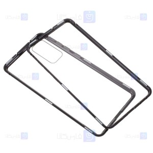 قاب محافظ مگنتی سامسونگ Glass Magnetic 360 Case Samsung Galaxy S20