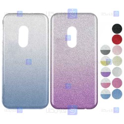 قاب ژله ای اکلیلی نوکیا Glitter Gradient Color Alkyd Jelly Case Nokia 3