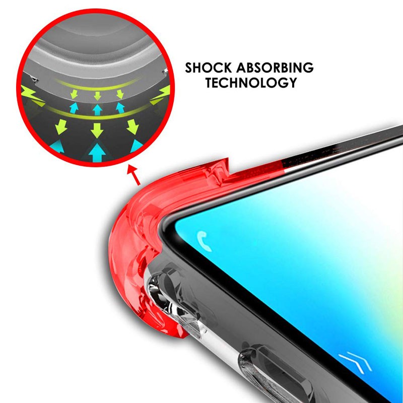 قاب محافظ پشت کریستالی کپسول دار سامسونگ Transparent Air Rubber Case For Samsung Galaxy M31s