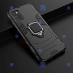 قاب محافظ ضد ضربه انگشتی سامسونگ Ring Holder Iron Man Armor Case Samsung Galaxy M02s
