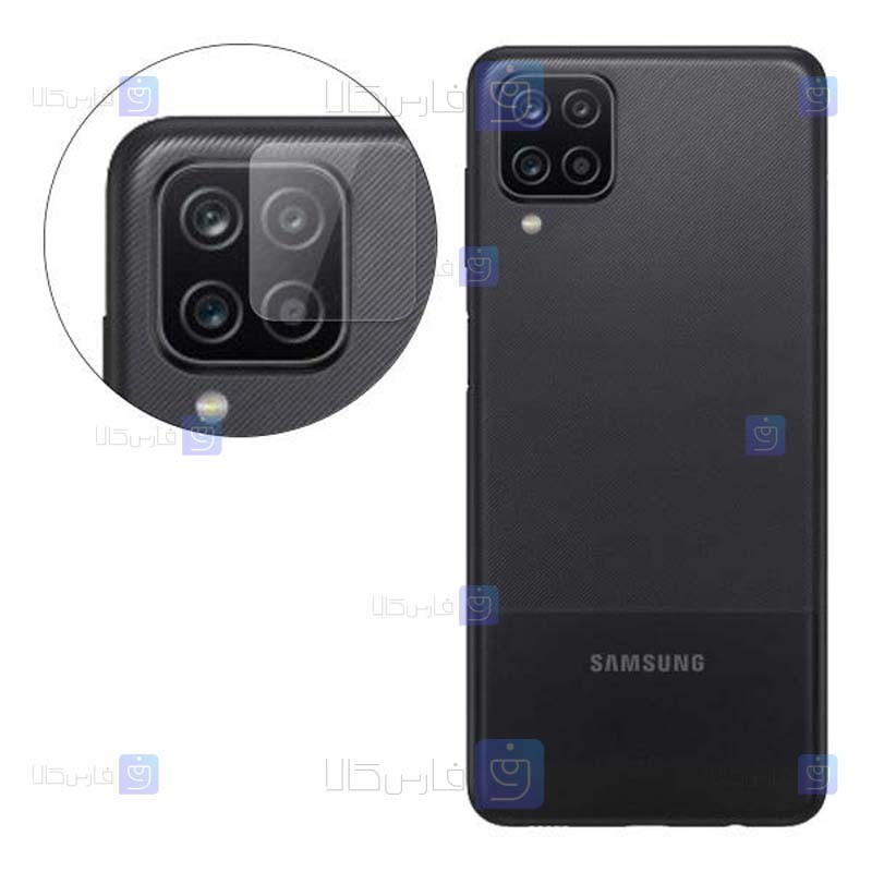 محافظ لنز سرامیکی دوربین سامسونگ Ceramic Flexible Lens Protector For Samsung Galaxy A12