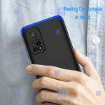 قاب محافظ با پوشش 360 درجه شیائومی GKK Color Full Cover For Xiaomi Mi 10T Pro 5G