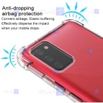 قاب محافظ ژله ای کپسول دار 5 گرمی سامسونگ Clear Tpu Air Rubber Jelly Case For Samsung Galaxy A02s