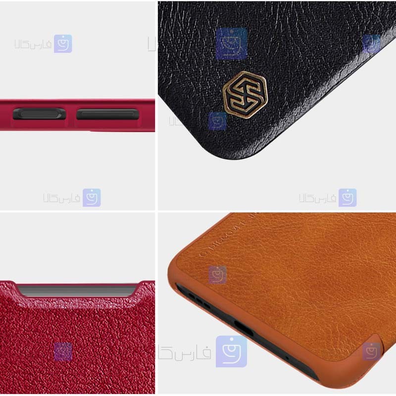 کیف محافظ چرمی نیلکین شیائومی Nillkin Qin Case For Xiaomi Redmi 9 Power