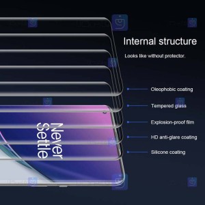 محافظ صفحه نمایش شیشه ای نیلکین وان پلاس Nillkin CP+ Max Glass For OnePlus 9 Pro