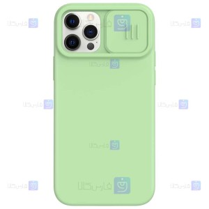قاب سیلیکونی کم شیلد نیلکین اپل Nillkin CamShield Silky silicone case for Apple iPhone 12 Pro Max