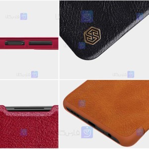 کیف محافظ چرمی نیلکین شیائومی Nillkin Qin Case For Xiaomi Redmi Note 9T