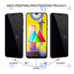 محافظ صفحه نمایش حریم شخصی تمام چسب با پوشش کامل سامسونگ Privacy Full Screen Protector for Samsung Galaxy M31
