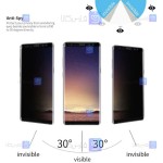 محافظ صفحه نمایش یو وی حریم شخصی سامسونگ UV Privacy Glass For Samsung Galaxy Note 8