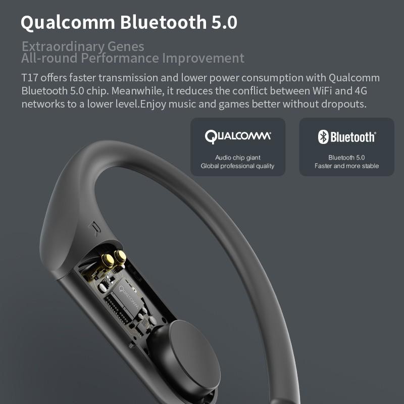 هندزفری بلوتوث شیائومی هایلو Xiaomi Haylou T17 AptX TWS Bluetooth Earbuds