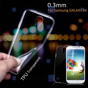 قاب محافظ ژله ای 5 گرمی سامسونگ Clear Jelly Case For Samsung Galaxy S4