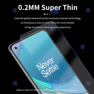محافظ صفحه نمایش شیشه ای نیلکین وان پلاس Nillkin Amazing H+ Pro tempered glass screen protector for Oneplus 9R
