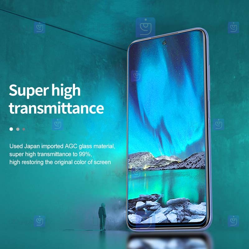 محافظ صفحه نمایش شیشه ای نیلکین شیائومی Nillkin Amazing H+ Pro tempered glass screen protector for Xiaomi Redmi Note 10 5G