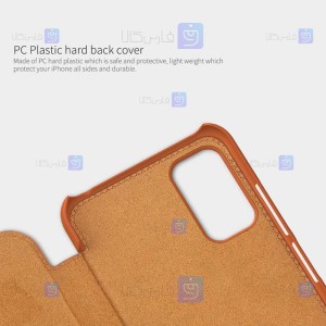 کیف محافظ چرمی نیلکین شیائومی Nillkin Qin Case For Xiaomi Poco M3 Pro