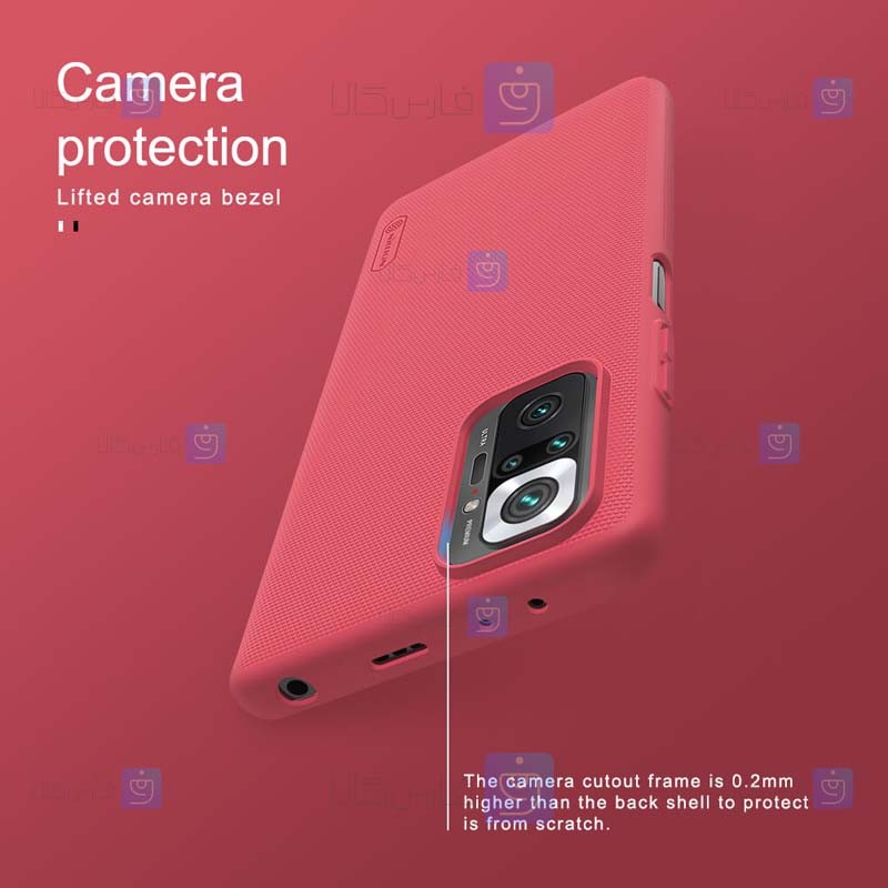 قاب محافظ نیلکین شیائومی Nillkin Super Frosted Shield Case Xiaomi Redmi Note 10 Pro Max