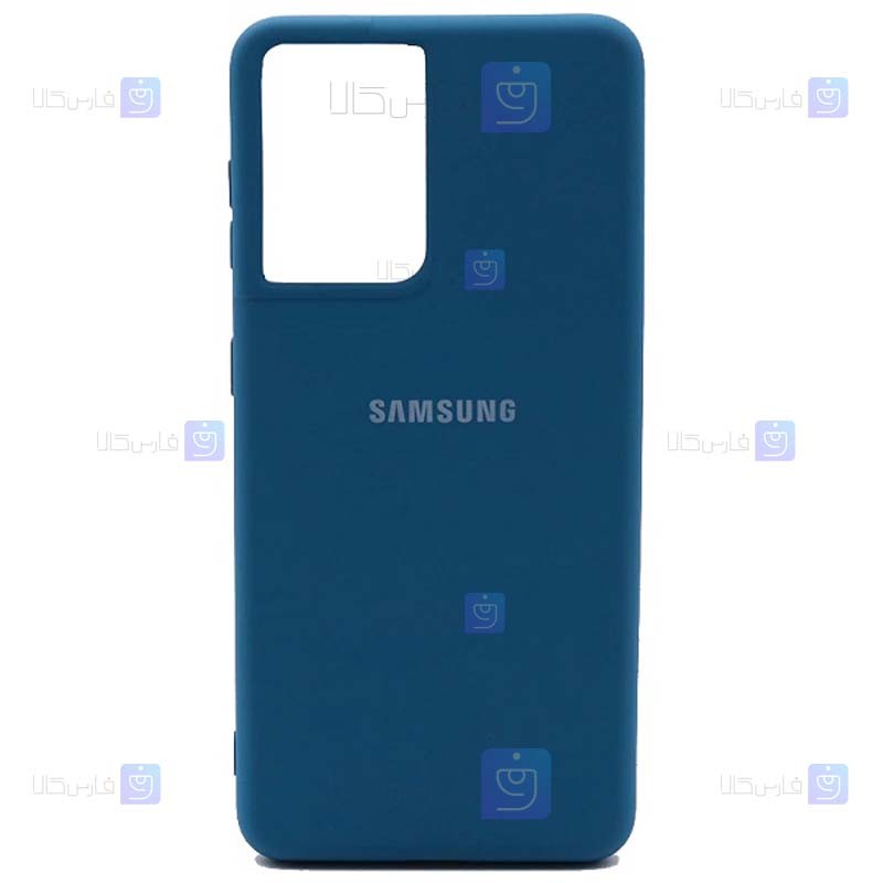 قاب محافظ سیلیکونی سامسونگ Silicone Case For Samsung Galaxy S21 Ultra