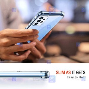 قاب ژله ای کپسول دار Clear Tpu Air Rubber Jelly Case For Samsung Galaxy A32 4G