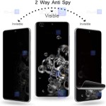 محافظ صفحه سرامیکی Samsung Galaxy S21 Ultra مدل حریم شخصی