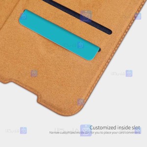 کیف چرمی نیلکین Xiaomi Redmi Note 10 Pro Max مدل Qin