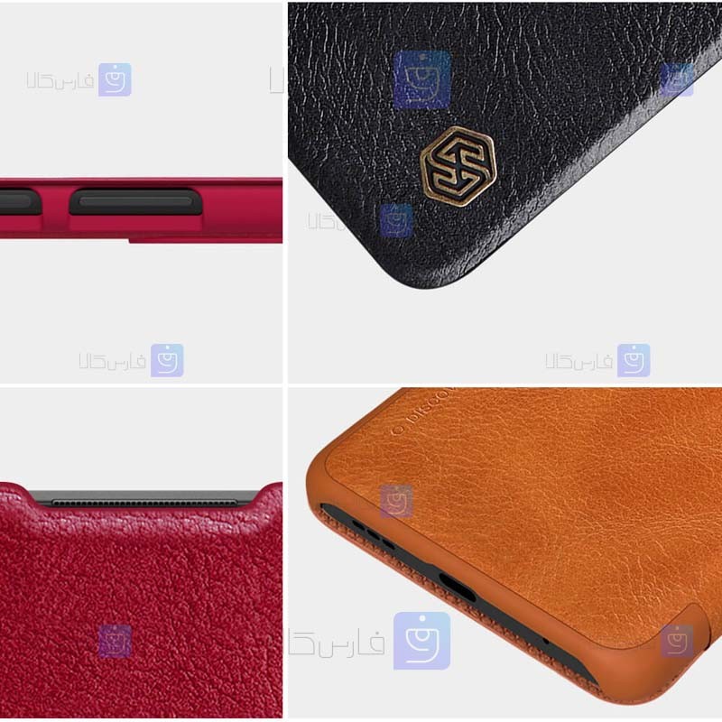 کیف چرمی نیلکین Xiaomi Redmi Note 10 Pro Max مدل Qin